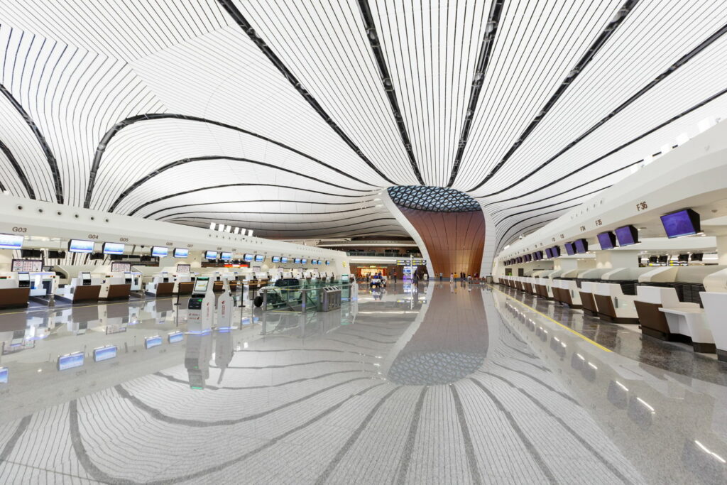 Aéroport international de Pékin Daxing (Pékin, Chine)