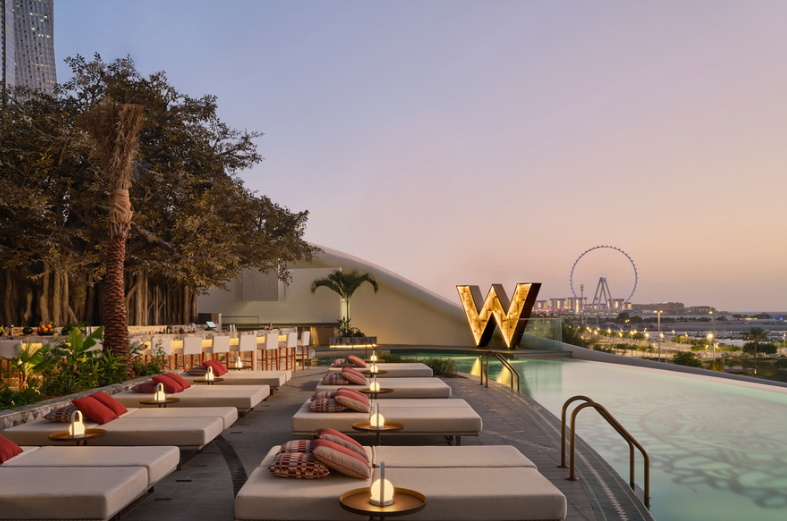 Dernier projet Blink Design Group, le nouvel hôtel W Dubai MinaSeyahi