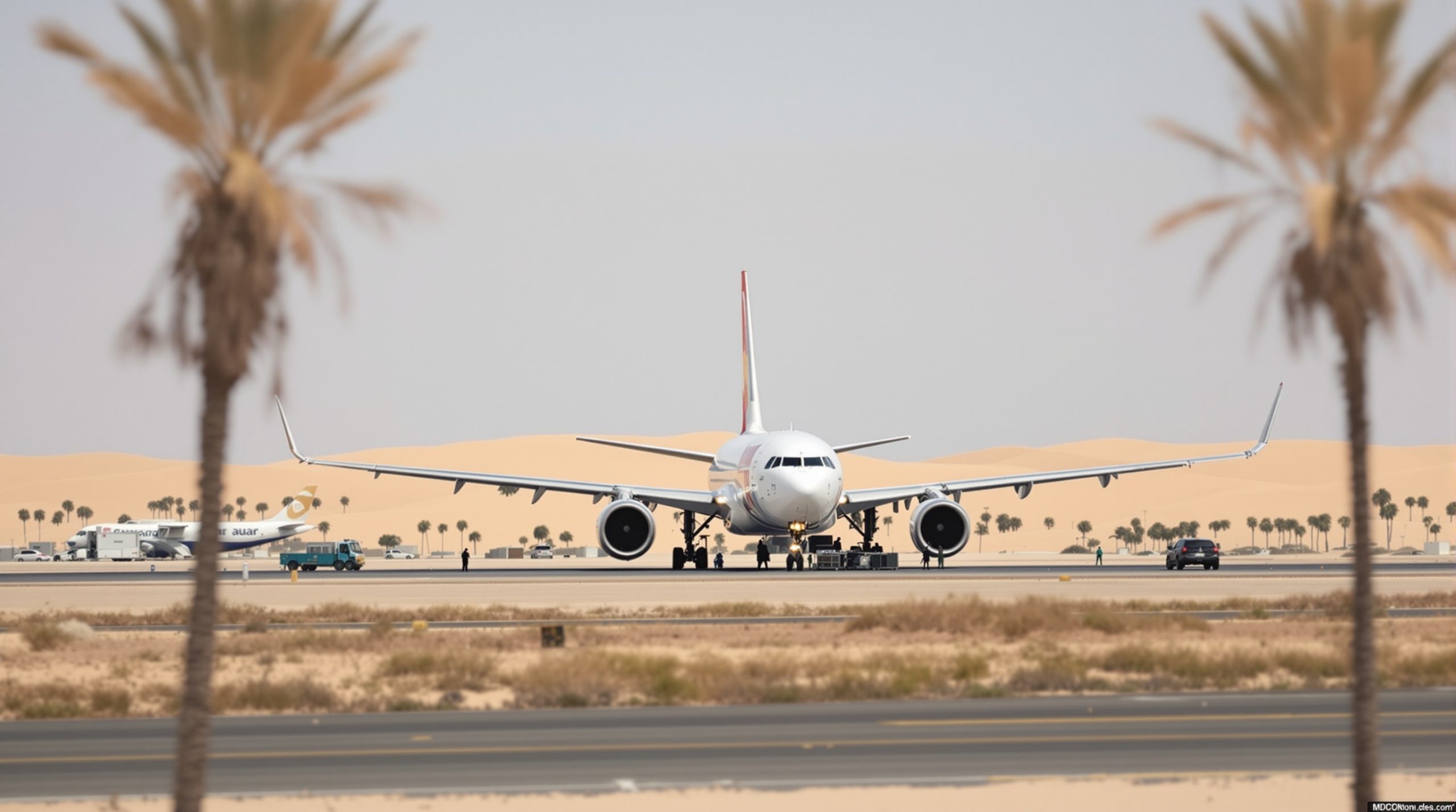 AéroportAtarLivraisonHumanitaire