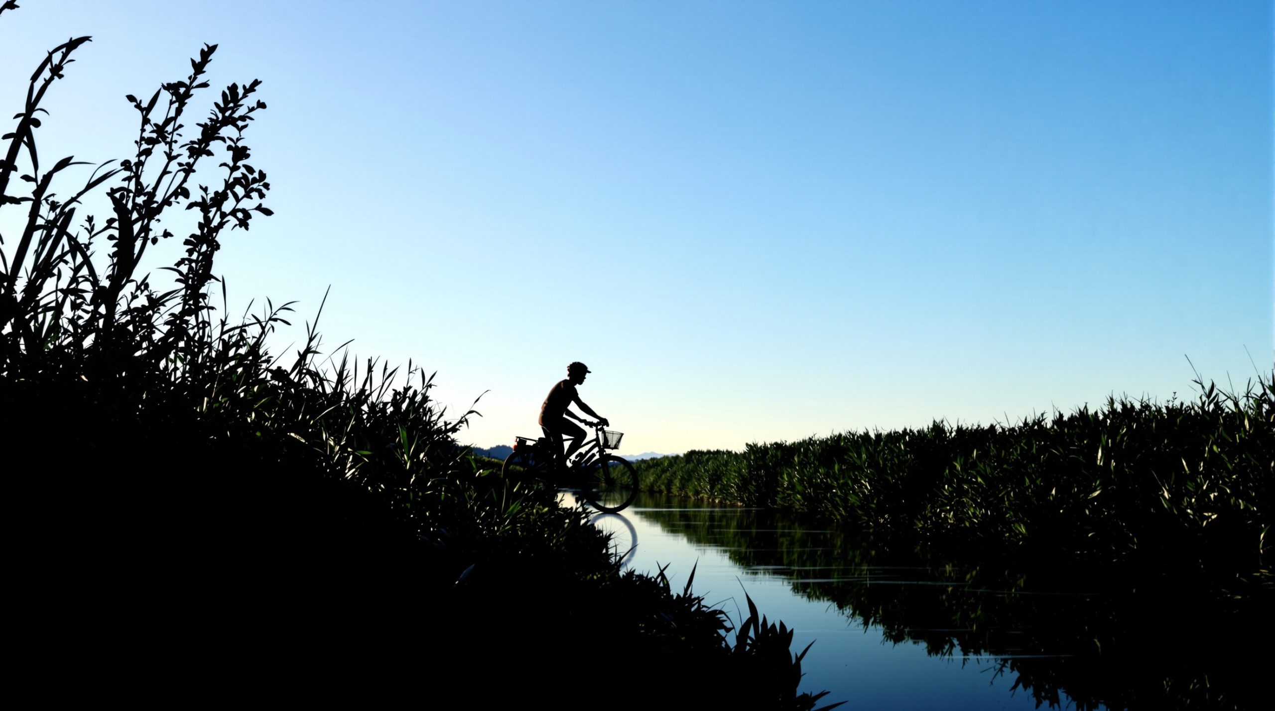 Cyclotourisme le long du canal