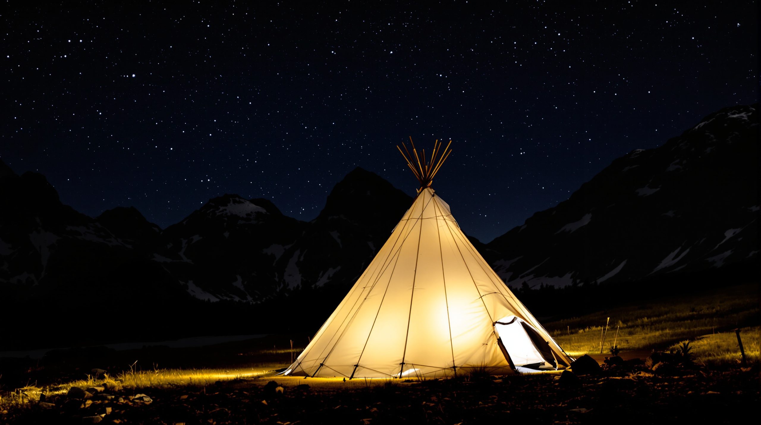 nuit_étoilée_montagne