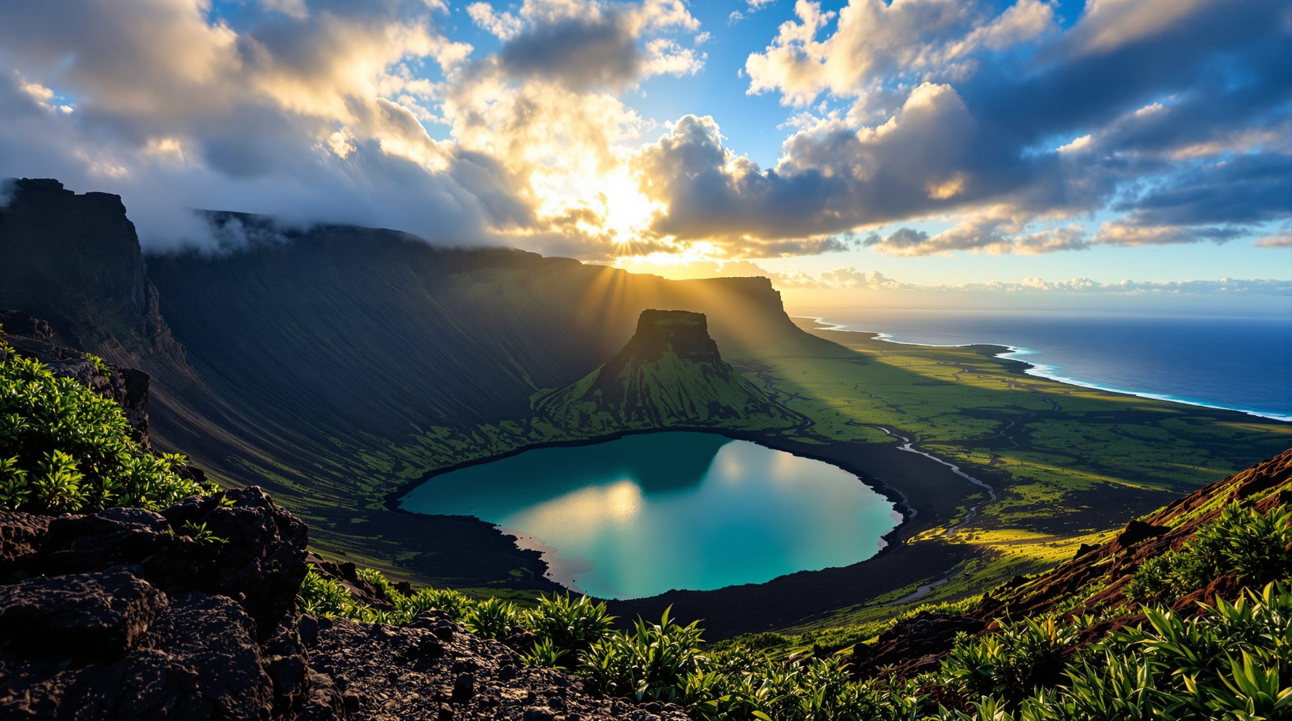 Paysage Volcanique Açorien