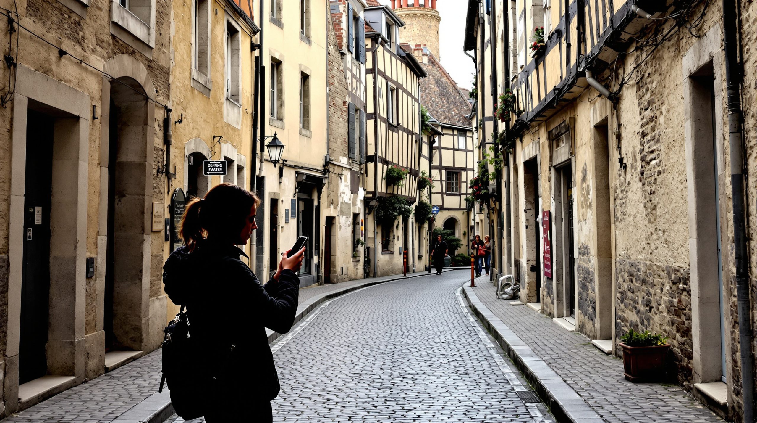 ruelle_medievale_poitiers_smartphone