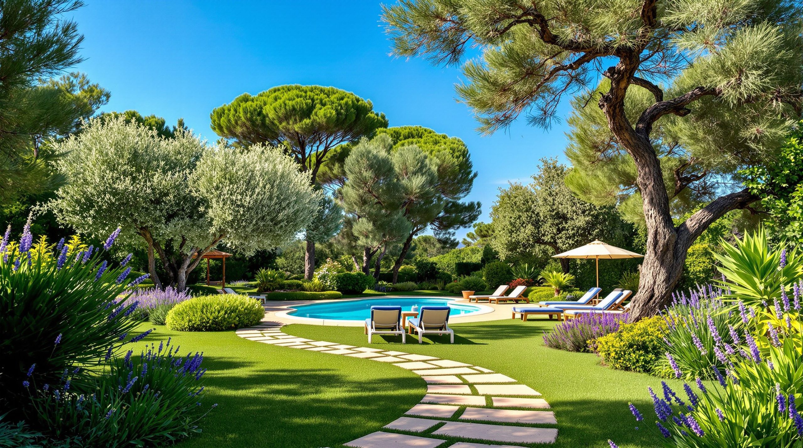 Jardin_méditerranéen_piscine