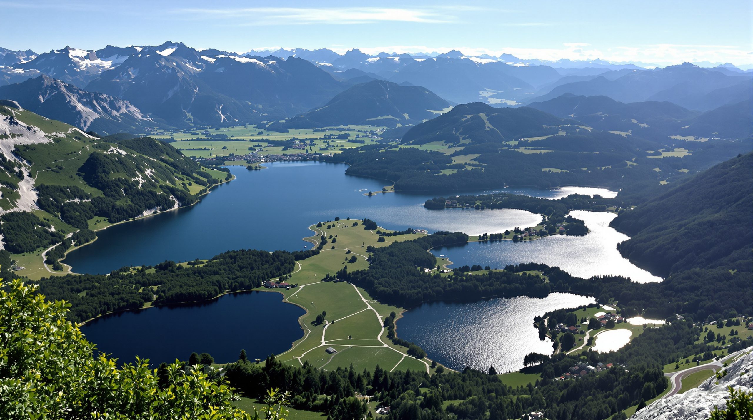 panoramique-dombes-étangs-alpes