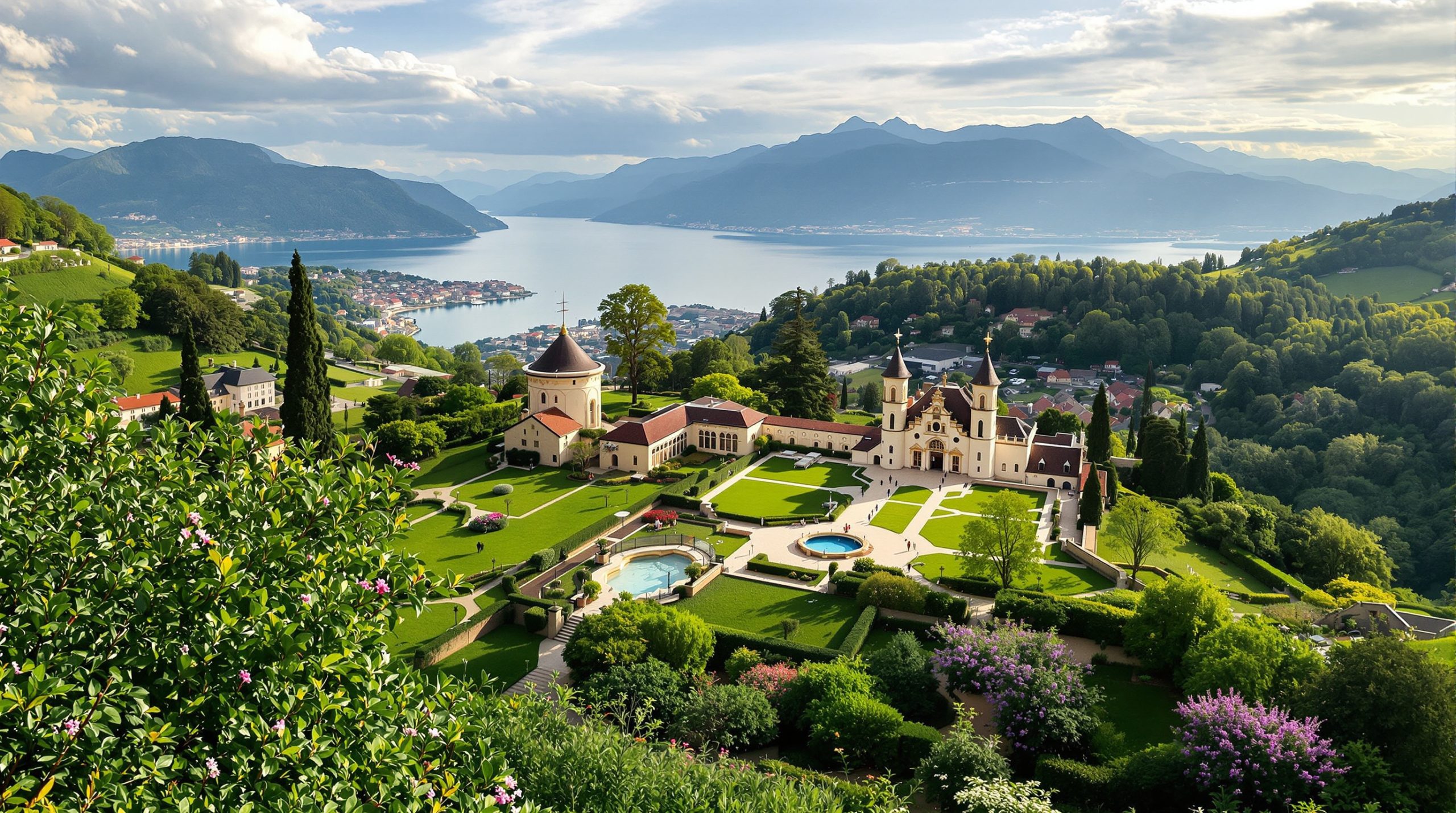 Palais-lac-collines