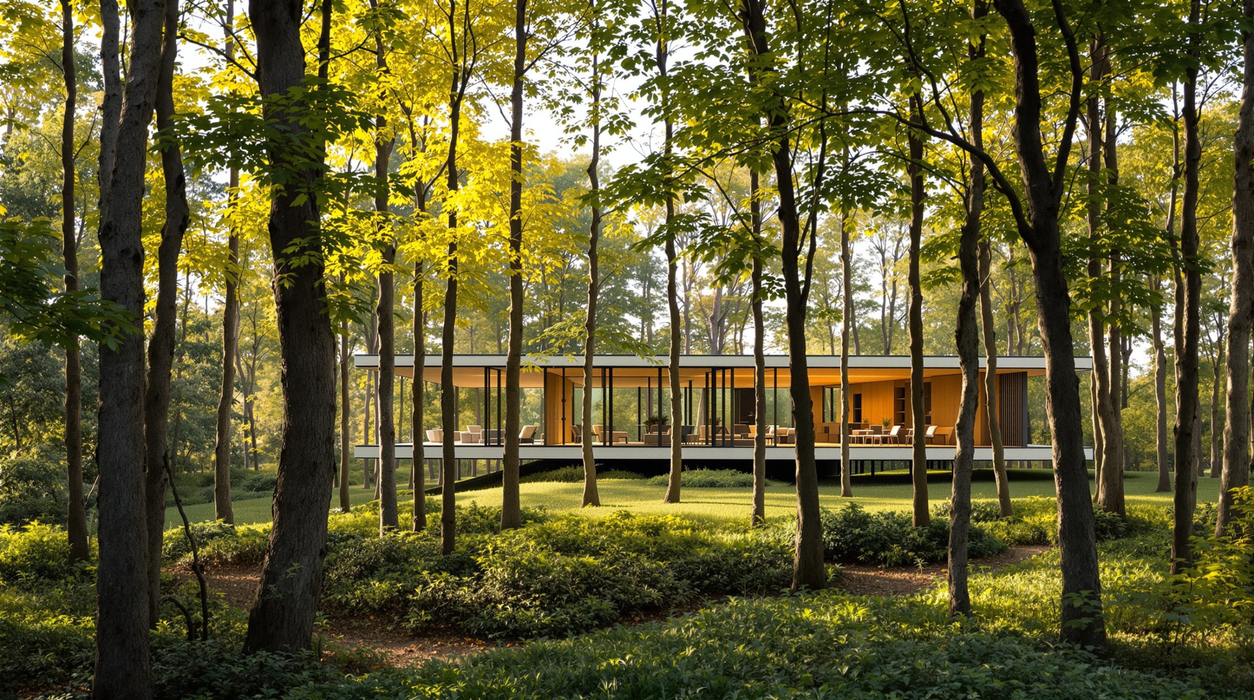 architecture_modern_forest