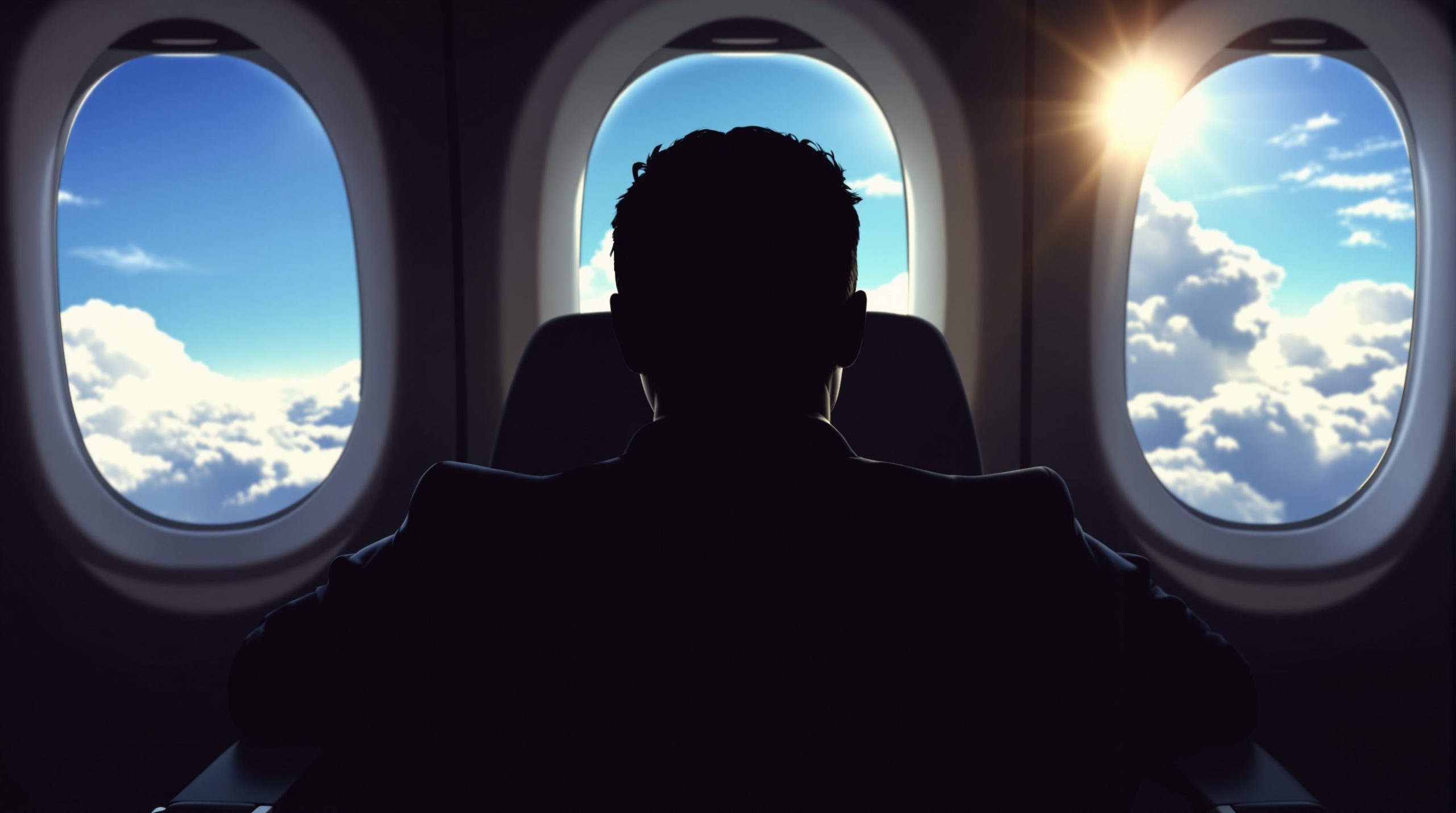 Confort-avion-silhouette