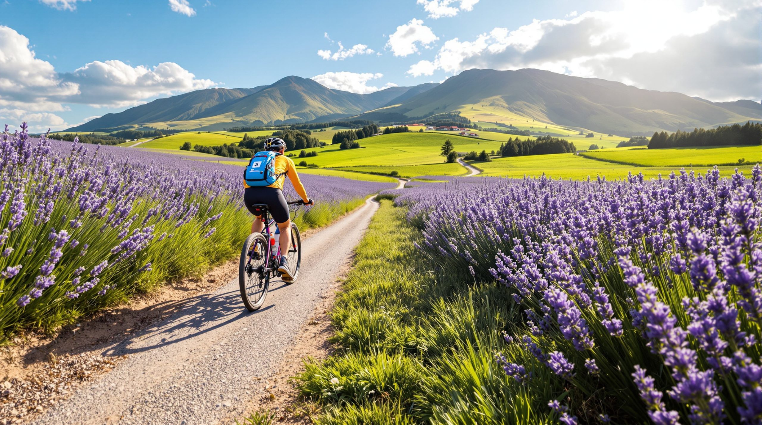 Cyclotourisme en Provence.