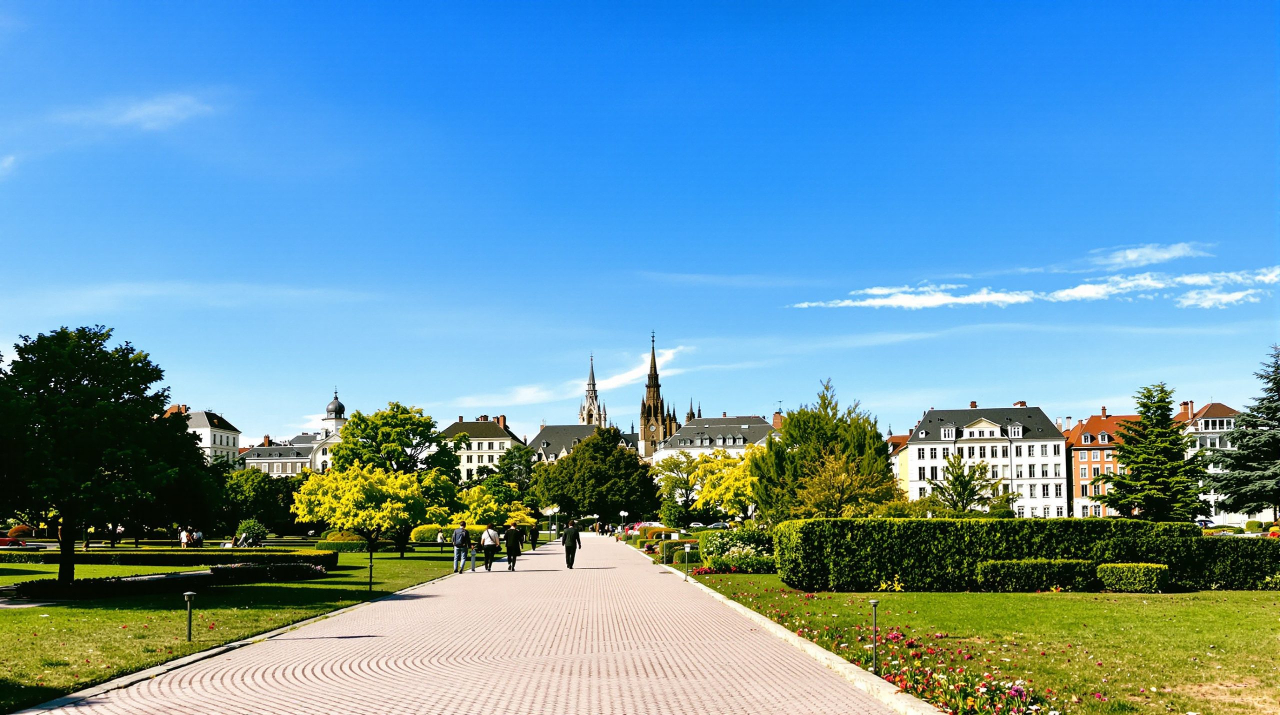 Parc architectural diversifié