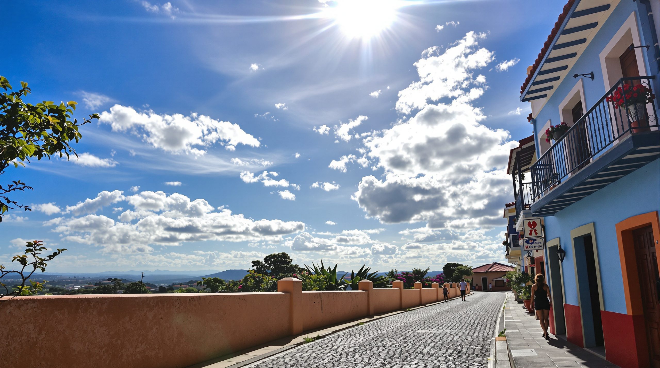 rue_pavee_facades_colorées_guanajuato