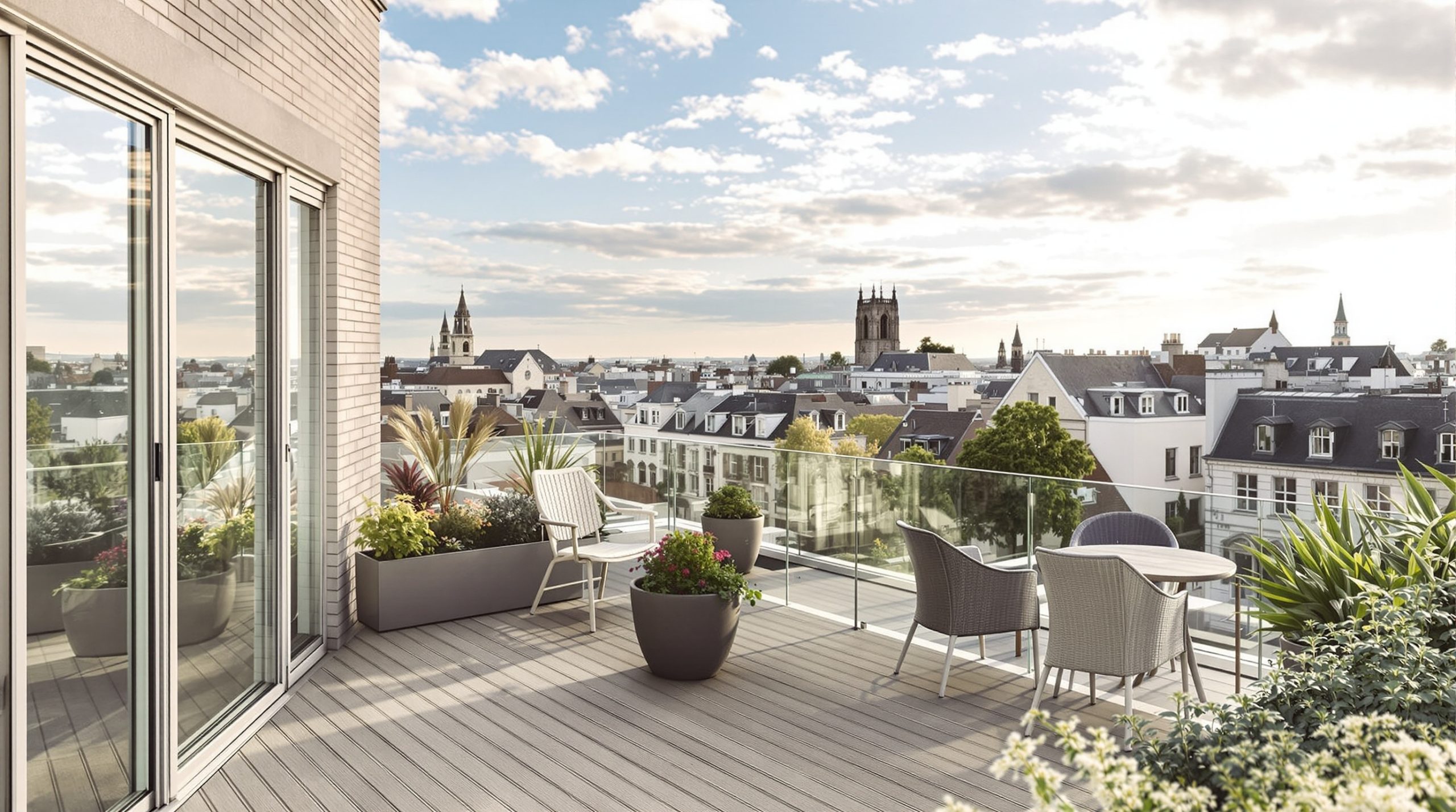 Terrasse panoramique Bruxelles