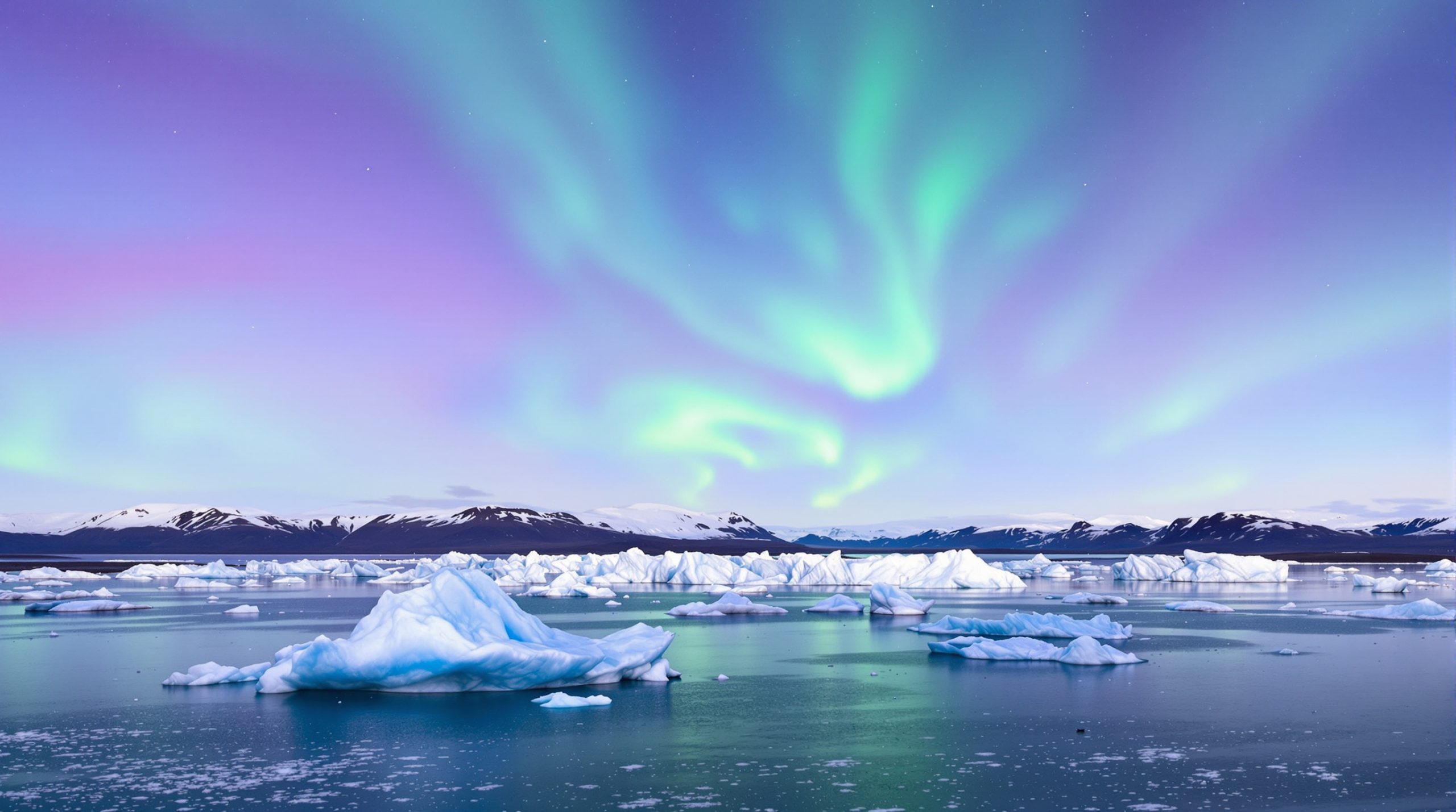 Aurores_Lagon_Jökulsárlón