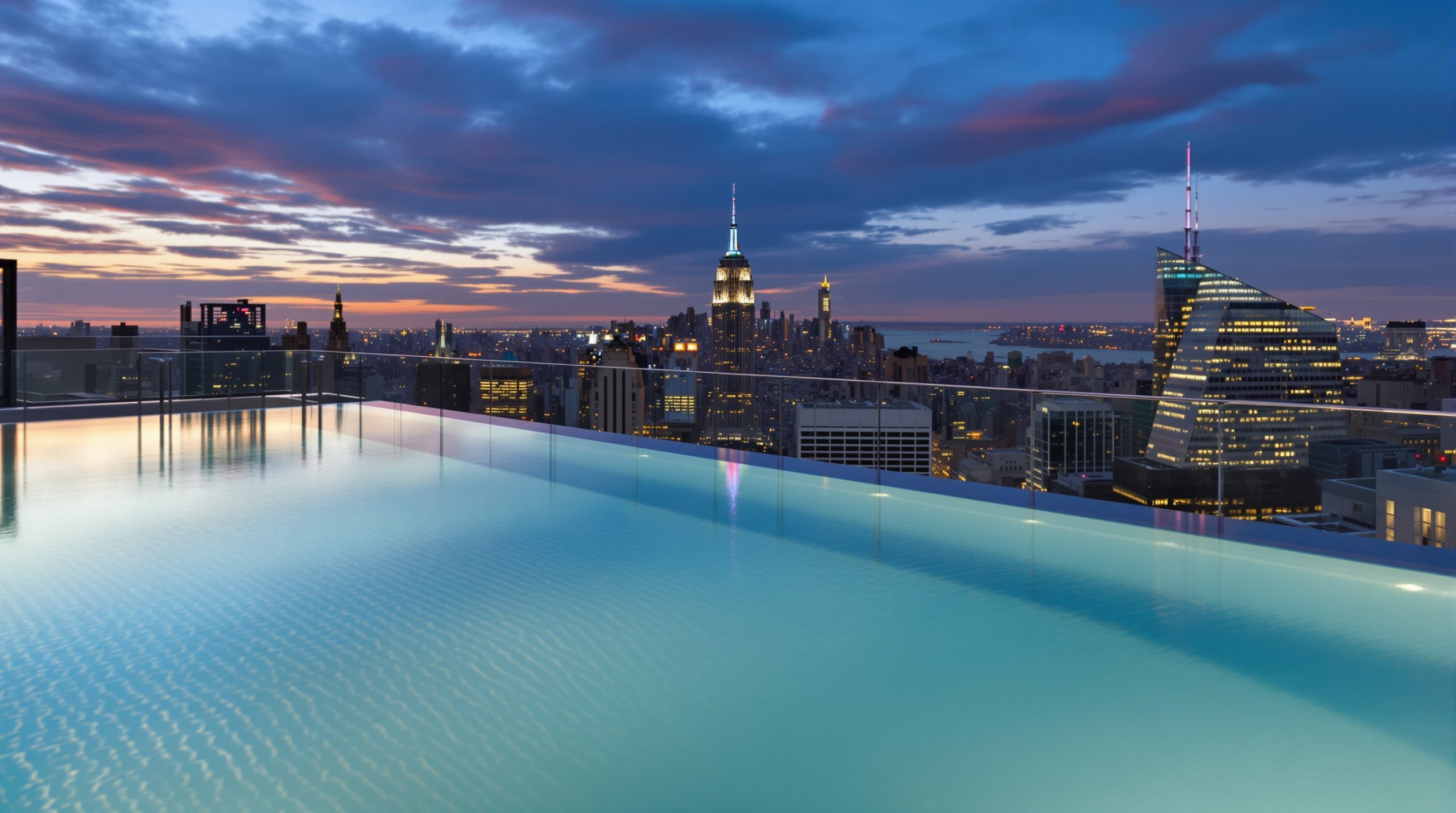 Piscine_Rooftop_Manhattan_Coucher_de_Soleil