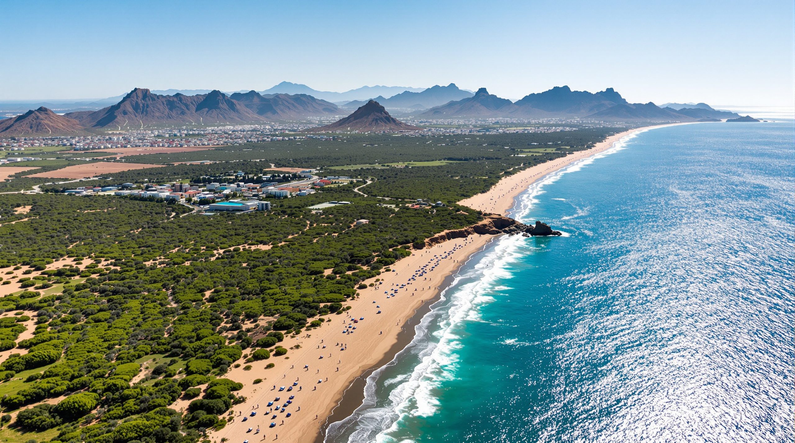 Plage et montagnes marocaines