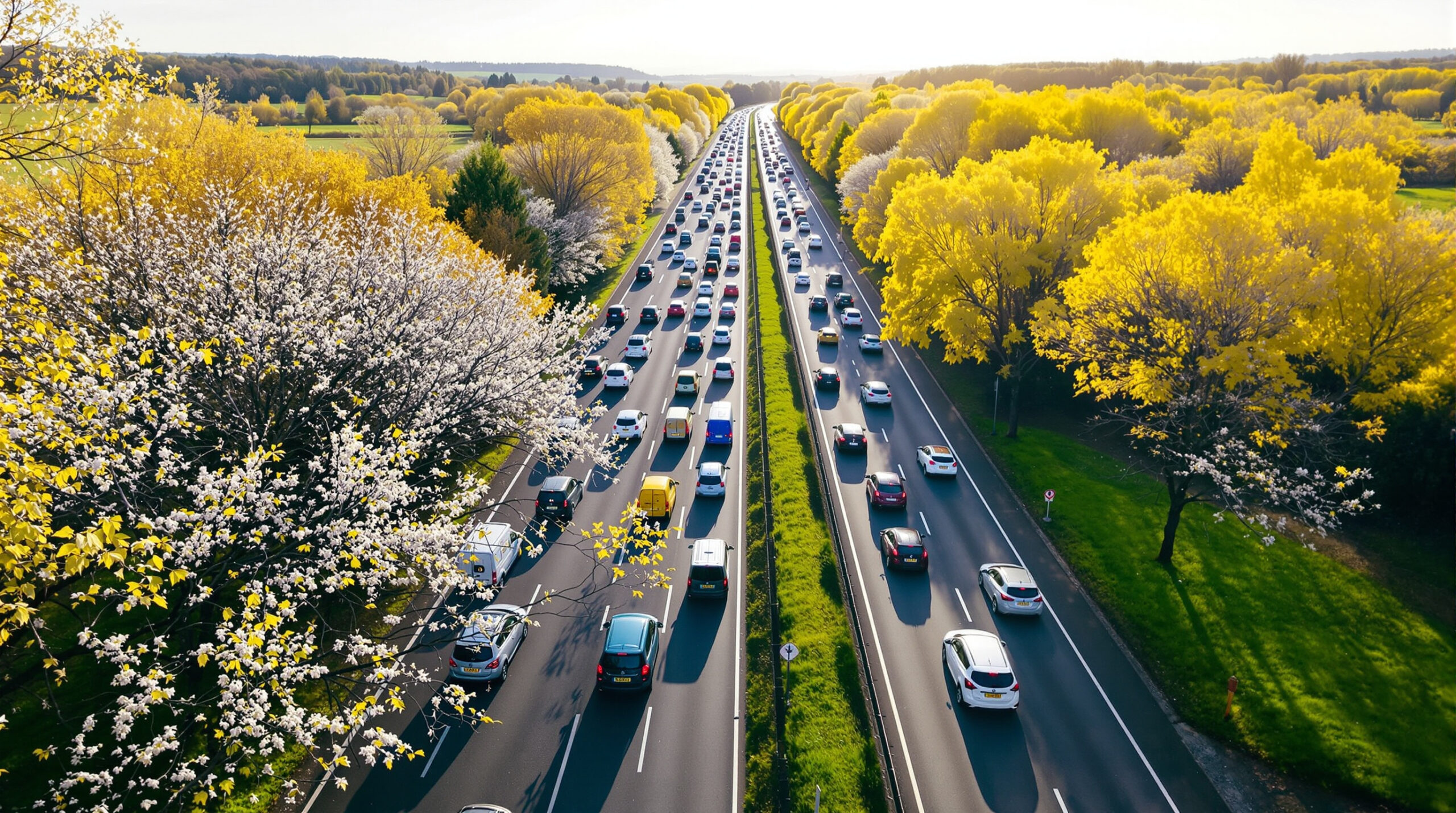 Retour_vacances_autoroute_campagne