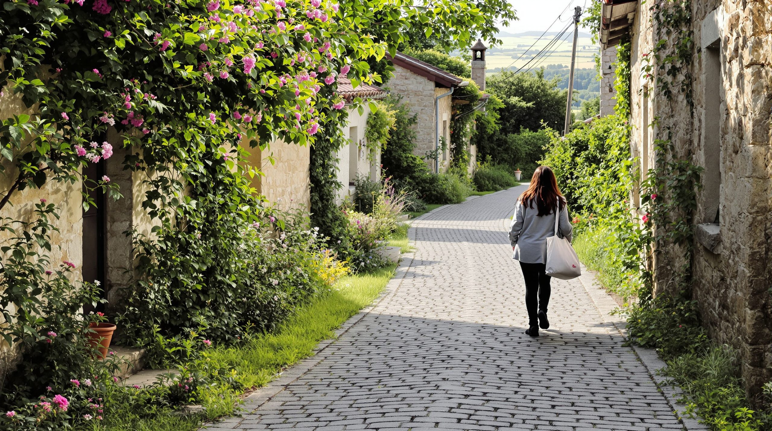 Ruelle_pavée_village_fleuri