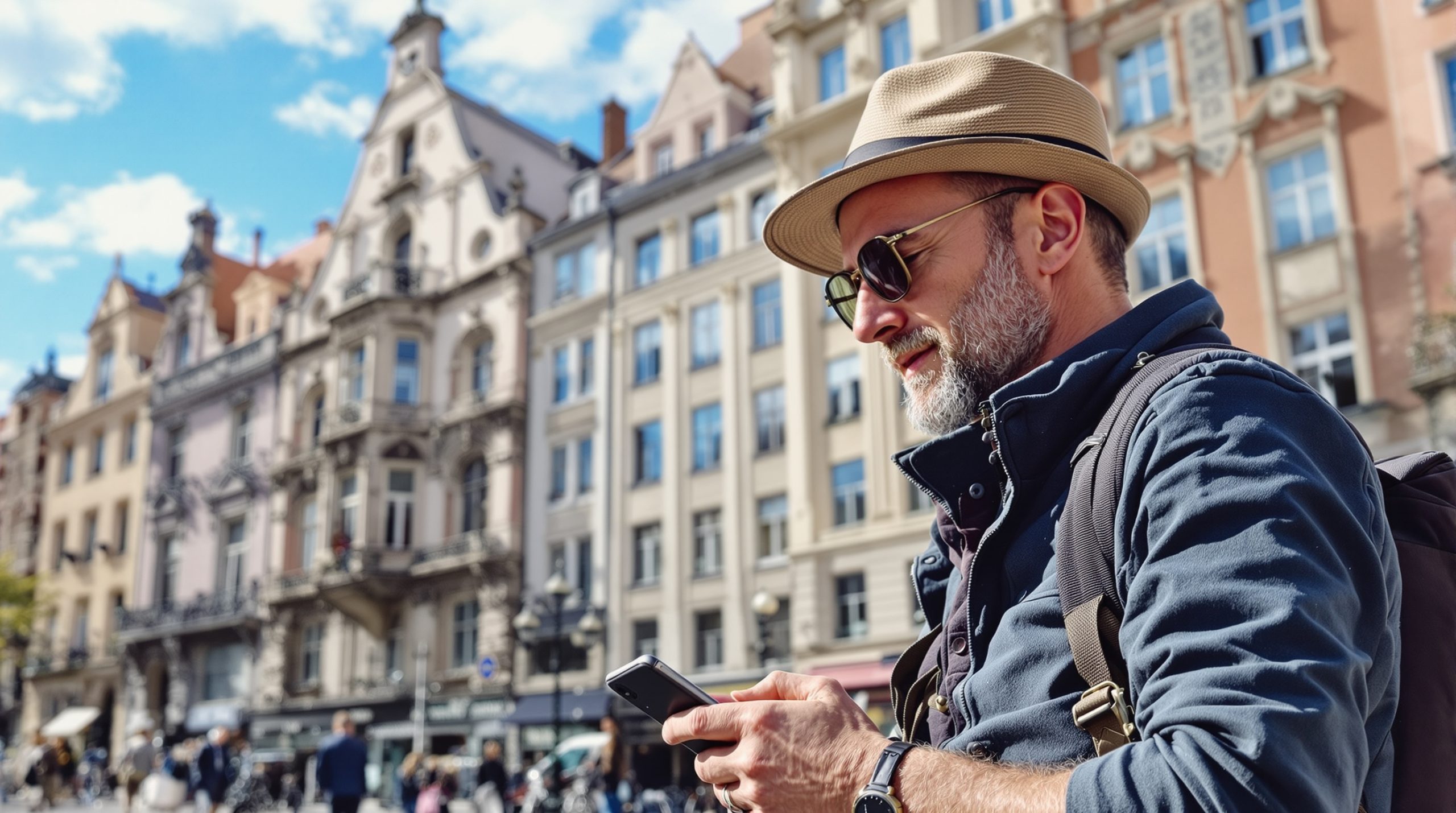 VoyageurConnectePlaceUrbaine