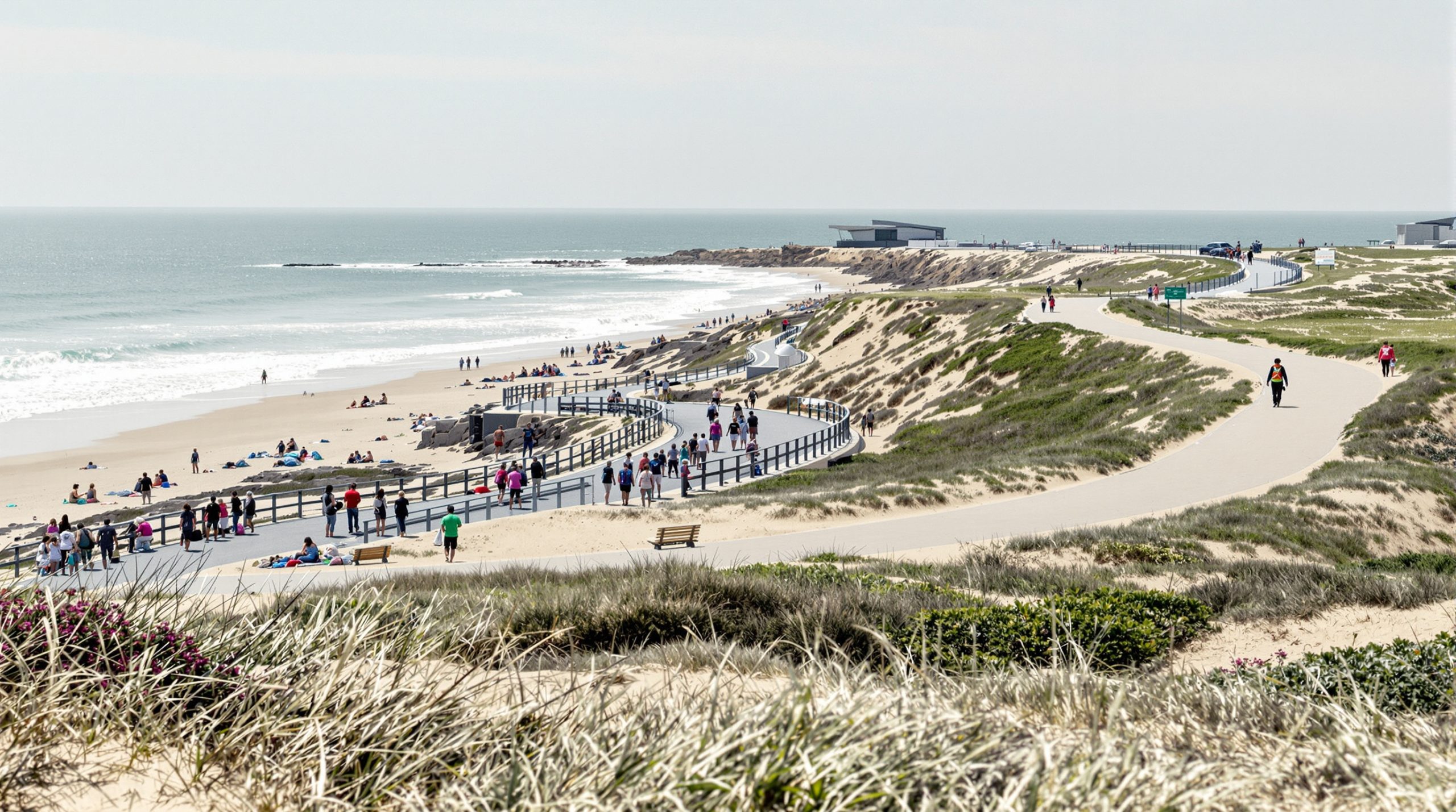 Vue côtière relaxante à Concarneau